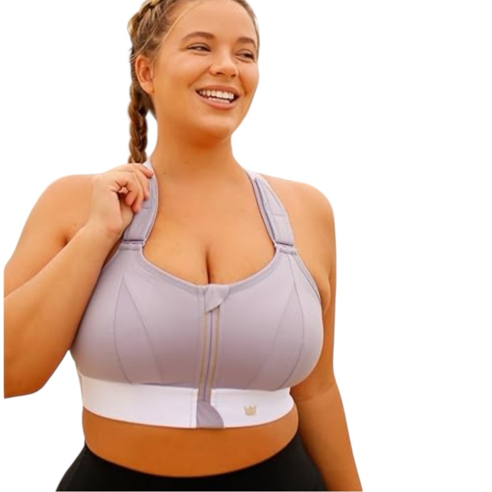 NEW Shefit Lavender Victorious Ultimate Sports Bra size 4 Luxe